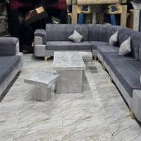 طقم كنبايات • خشب شوح • سفنج ١٢سم