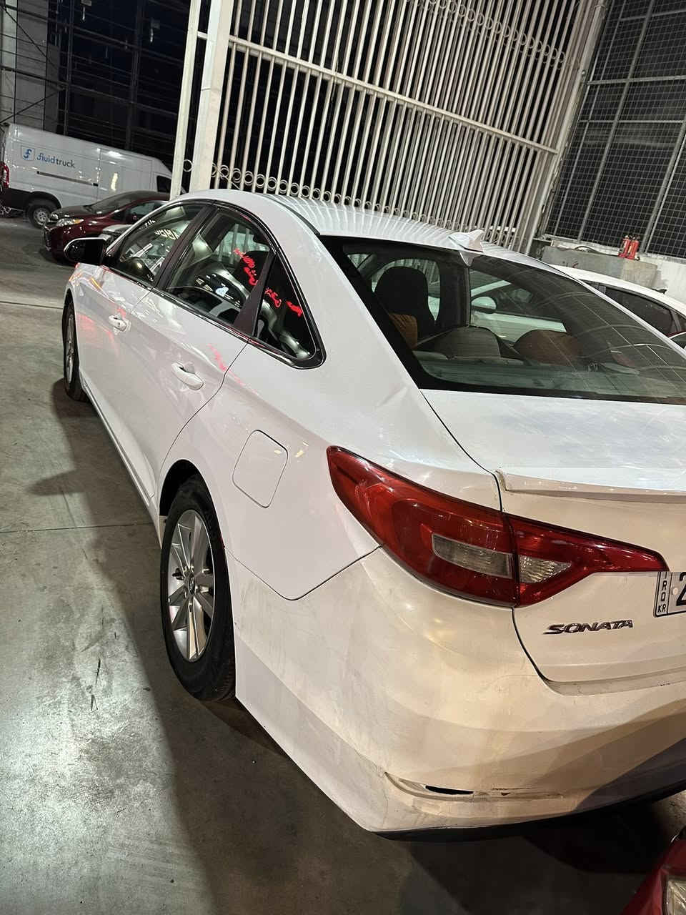 السلام عليكم
للبيع سوناتا 2017 
حادثها فقط صندوق 
السياره ماشية 127000مايل 
مكانها اربيل 
رقم دهوك 
السعر 126$
***********
