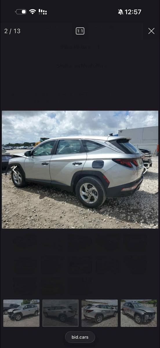 رمضان كريم 🌙
هونداي توكسان وارد امريكي 
موديل 2022 
ماشيه 51 mi
الضرر موضح بالصور  .. بنيد تبديل و كارت تكيل في خشم الجاملغ الايسر 
بدون شواصي بدون دواخل بدون ايرباك ✔️

السياره رقم جديد سنويه جديد باسمي وكاله تحويل مباشر ..

كير محرك ممفتوح جديد بشرط 
حداديه و تخم اطارات و بطاريه كله جديد بشرط
مكاني بغداد حي الجهاد الاطباء
رقم الهاتف : ***********
