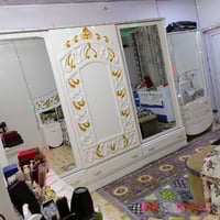 تصميم تركي • ابيض ذهبي • ١٢قطعة