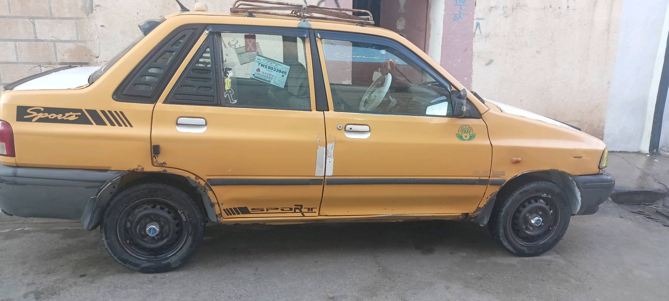 سايبا موديل 2009
تخم تاير جديد وايرمنيه شغاله
دبلات جدد 
باتري جديد

 شرط وكاله وتحويل  شرعيها بالرشيديه كير ومحرك شرط
رباط تقوية للشاصي ورزانه فوول ناعمه بالطسه
عليها غرامه 400 ينزل من حكها
هيئة 36 الف
ترهم مرواس مع سيكي او افيو ونتفق بالشهر ورقتنين
مكاني حي المنصور الموصل 