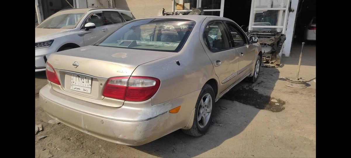 سلام عليكم نيسان مكسيما مديل 2000 كير محرك تبريد جاهزات السياره فقط عوزه مجول 
سياره مكفوله ضربه فقط دحجه بل باب السياق سياره رقم واسط بأسمي ارقام انكليزي استوني استلمت  سياره بلاديه مامصبوغه مكاني نجف 
***********
