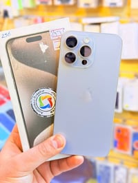 آيفون ١٥ برو ماكس • ٢٥٦ • بطارية ٩٦%