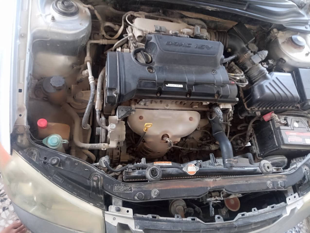 سلام عليكم سبكترا موديل 2004 مكينه 2000 كير عادي لون رصاصي رقم بغداد حدادية نضيفة تخم تأير مكان السياره بابل ورديه خارج رقم الموبايل *********** السعر 55
