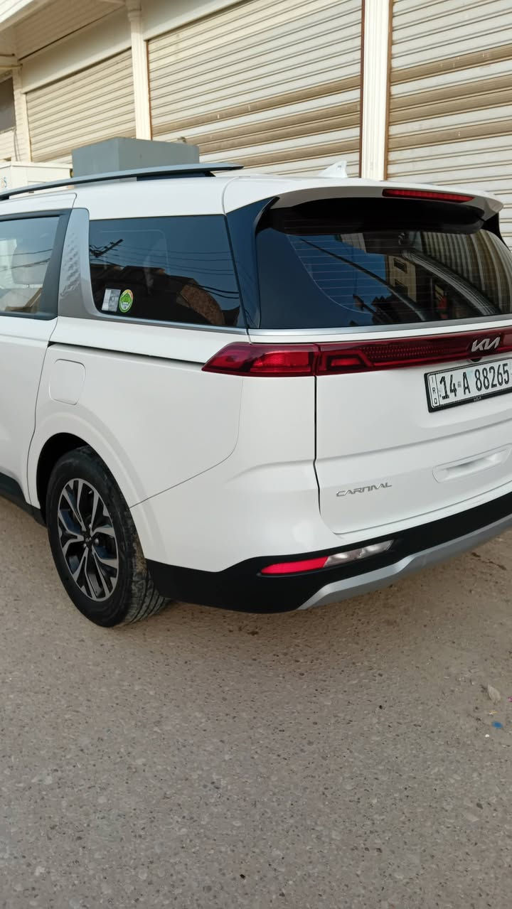 كرنفال 23 للبيع سيارة جديدة ماشيه 25 بانزين فقط مكفول عام من الضربه والصبغ السعر 295 مكاني السماوة  بانزين فقط محرك v6  ***********
