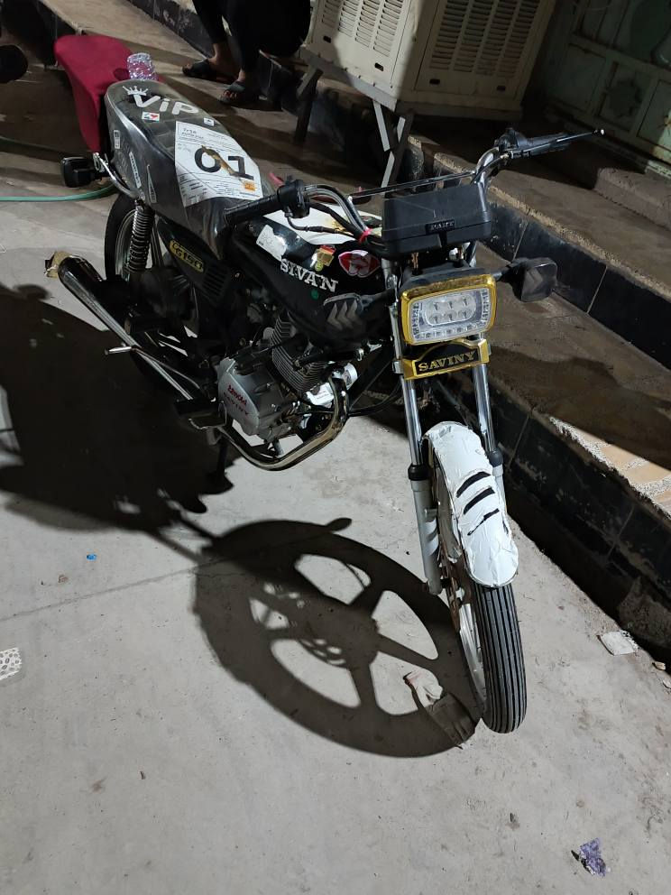 سلام عليكم دراجه سافين 5كير مديل 2020 محرك كبس لاصرف لابخار شرط للبيع اومراوس الي يريده يجي خاص ***********
