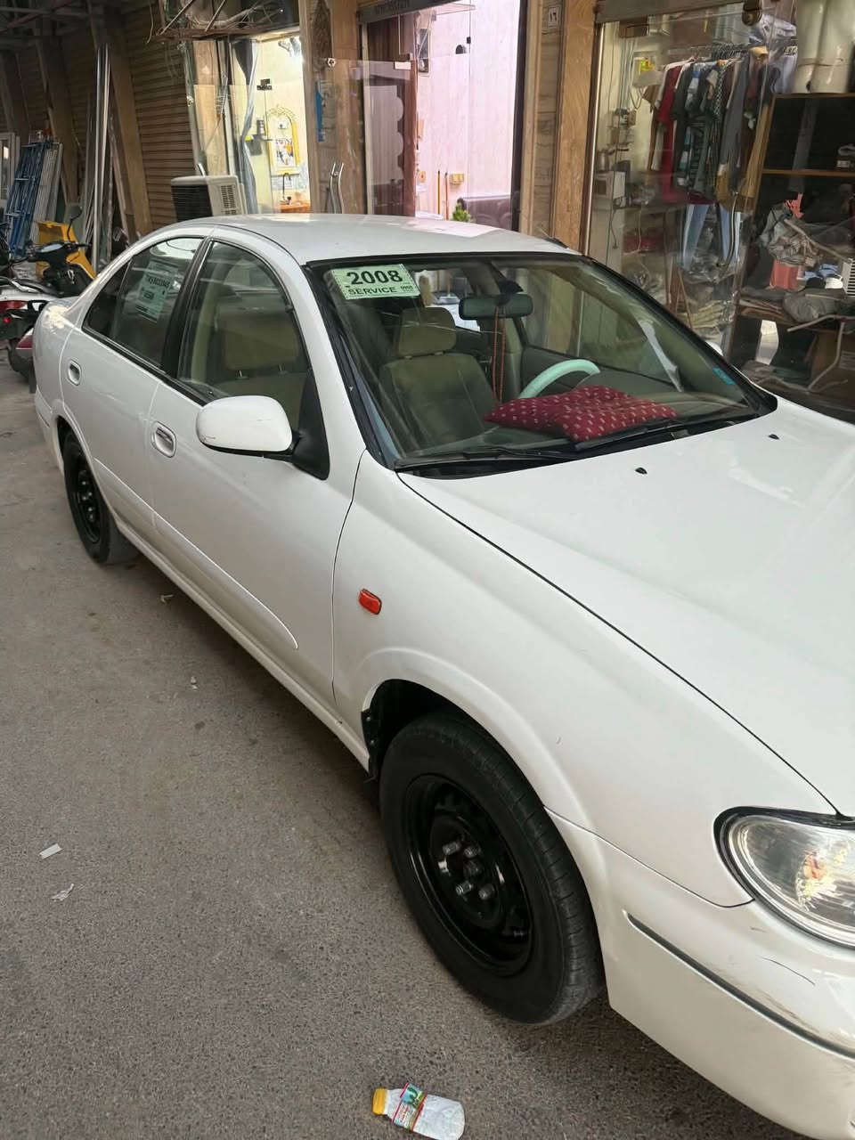 نيسان سني 2008
سياره بلكوت رقم انكليزي بابل

إذا اكو امراوس ارواس

جاملغ او بنيد صبغ  

السياره جاهزه من كلشي 

تبريد ثلج ❄️ 
تخم تاير جديد 
سعره 90 او بيه مجال 

***********
