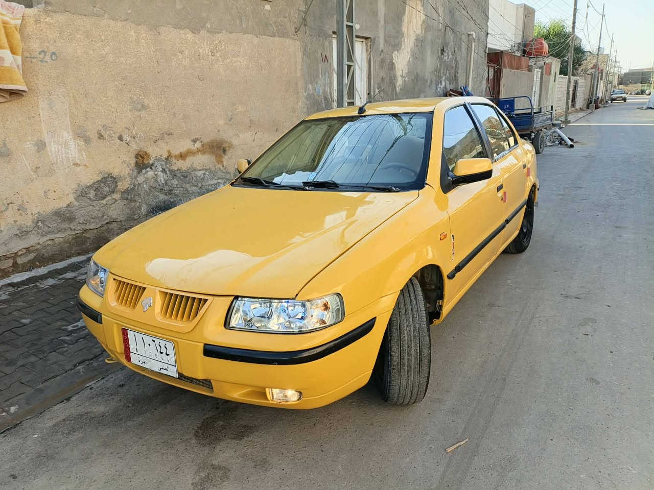 سمند موديل 11 سنويه صاقطه سنتين مكفوله من الضربه القويه مكينه جديده كلشي شغال بيه التبريد فقط غاز رقم مثنئ سعره 32. *********** 
***********
