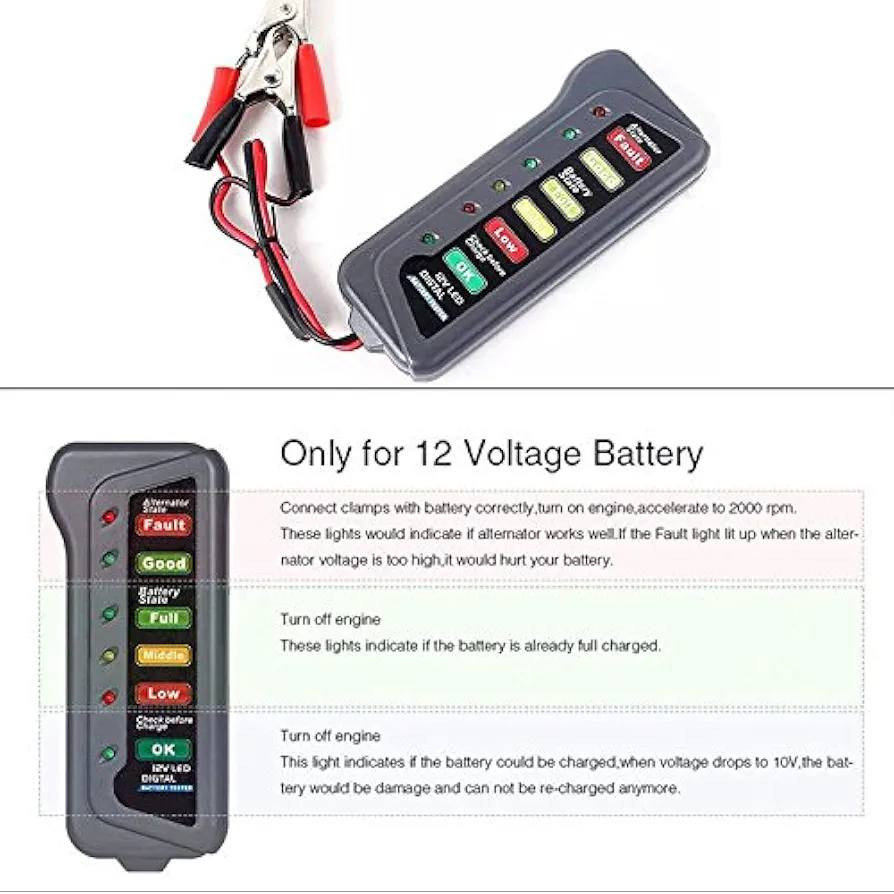 فاحص بطارية السيارة والداينمو 12 V
السعر 5


**إذا كنت صاحب هذا الإعلان وتريد حذفه لأي سبب، رجاءا أرسل رسالة إلى الدعم الفني**
