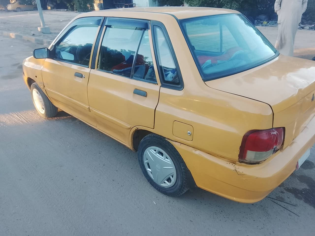 سلام عليكم سايبه للبيع موديل 10محرك وكير وحداديه وتخم تاير وشواصي مكفولات مصفره هيه  وغرامات مكان كربلاء سعره 23.   ***********
