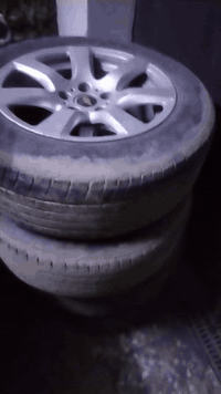 طقم ويل • مقاس ١٧ • مع إطارات