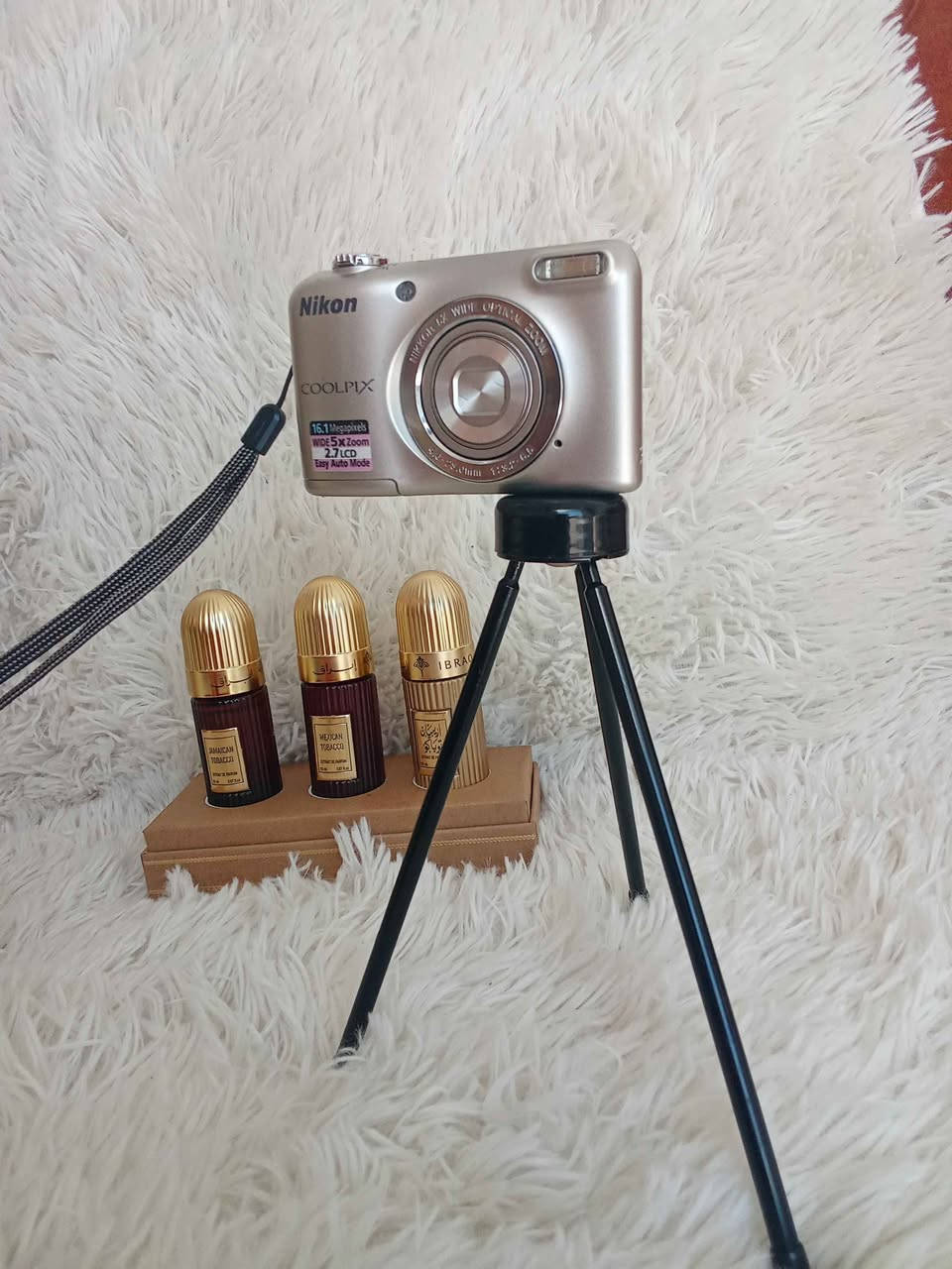 كاميرا نيكون COOLPIX أصلية 📸
دقة 16.1 ميگابكسل تصور صور واضحة ونقية.
بيها زوم بصري 5X للتقريب بدون ما تخرب الصورة.
ممتازة للسفر والتصوير اليومي وصناعة المحتوى.
✔️ خفيفة وسهلة الاستخدام
✔️ شاشة 2.7 بوصة
✔️ تصوير صور وفيديو
✔️ نظيفة وتشتغل تمام كركوك, العراق


**إذا كنت صاحب هذا الإعلان وتريد حذفه لأي سبب، رجاءا أرسل رسالة إلى الدعم الفني**