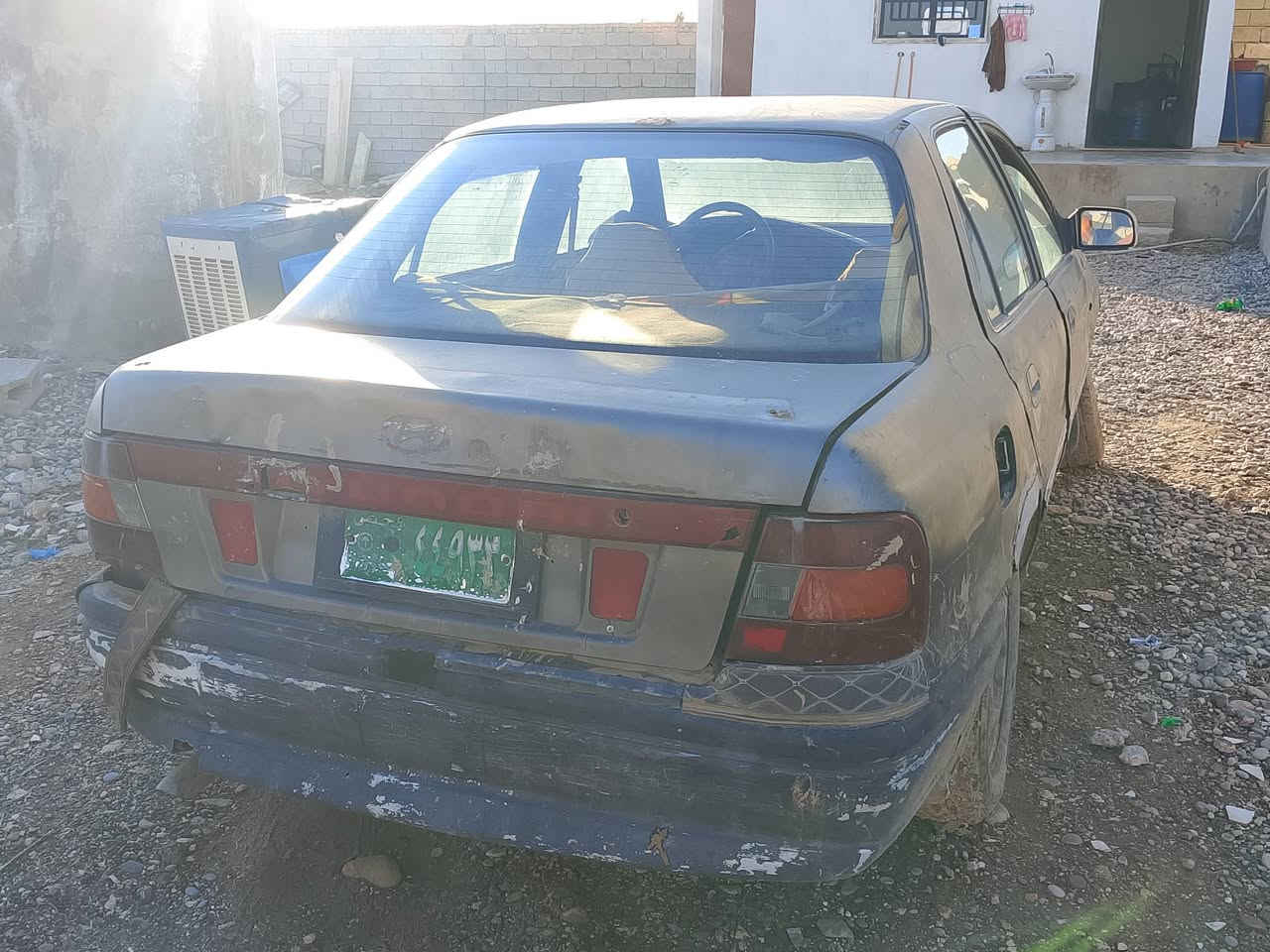 السلام عليكم اخواني العزاء سيارة للبيع هونداي السعر10 وبيها مجال مانتواجد عل فيس ***********
