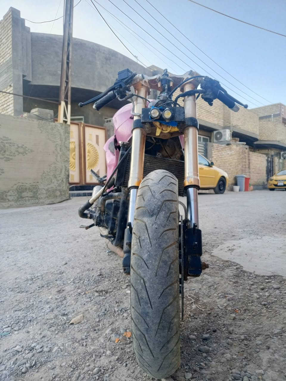 سلام عليكم دراجه شغاله يرادله ترتيب بريكات عله شوته ابيع كوم حديد أو مراوس شعندك نزل بل راشديه***********
