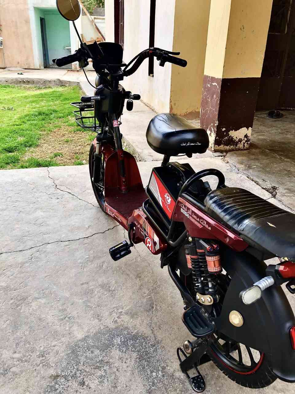 سلام عليكم اخوان بايسكل شحن 5 بطاريات الموطور جديد السعر 350 وبي مجال للاستفسار للرقم ***********
