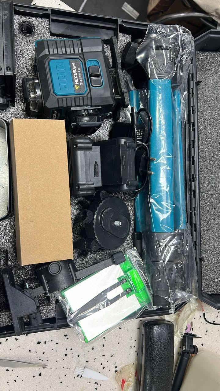 ليزر 12خط جديد غير مستخدم ألماني اصلي مكاني بغداد تقاطع درويش سعر 65 ***********
