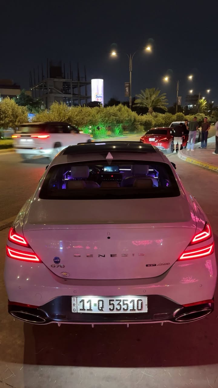 السلام عليكم 
جنسس g70  2022 3.3t
لون سموك بدون قطره صبغ
فول خنك للاخير برستيج 
حادثها دعاميه اماميه بارد بلجاملغ وخشم البنيد فقط

    ***********
