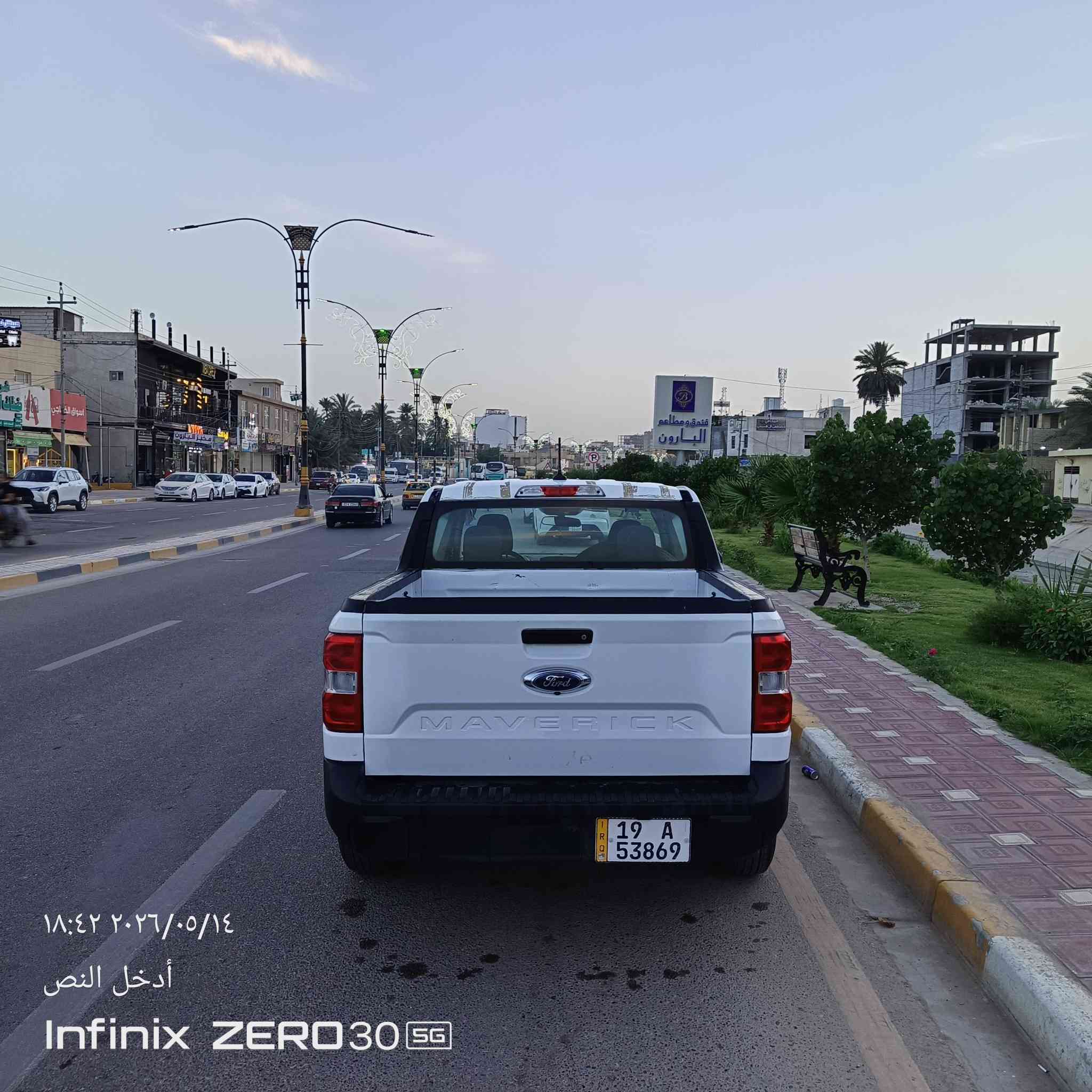فورد مافريك 
الموديل/2024
الضرر / صبغ عام بدون دواخل نهائي 
بدون تبديل اي قطعه رقم الشاصي موجود مع الصور
ماشيه/37 الف ميل 
محرك /2000 
رقم كربلاء شهداء محجوزه سنتين تاخذ وكاله عامة
السعر/150 ورقه 
مكان السياره كربلاء 
للمزيد من التفاصيل الاتصال على الرقم التالي 
***********
