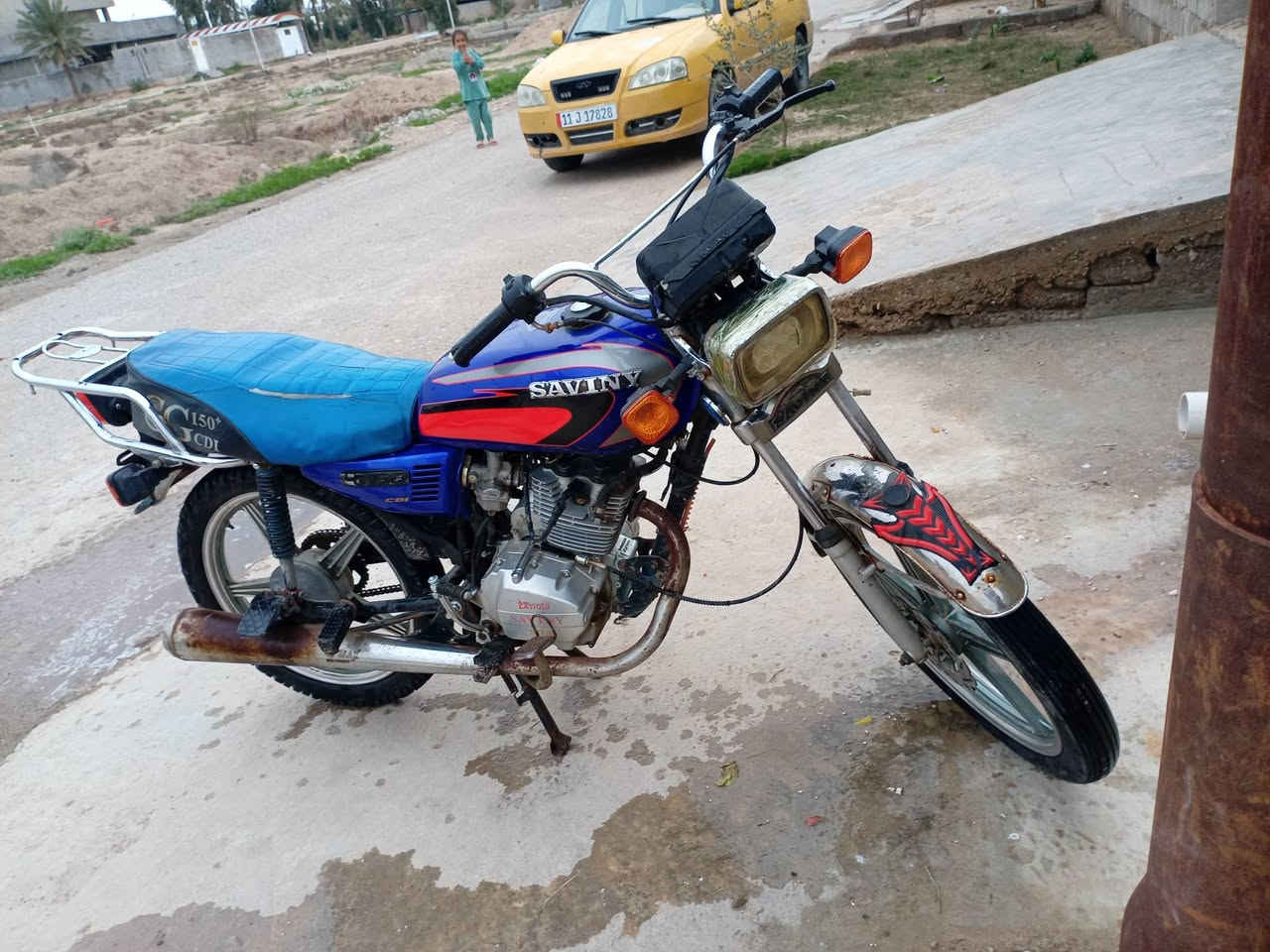 دراجه سيفان موديل 2019 محرك بلادي فول نضافه ونشاط ( تشغيل نكره سلف وهندر و كهربائيات شغاله)(أوراق اصوليه كرتونيه كامله) السعر ( 300)وبيها مجال حك الجيه لاتصال *********** خاص ما جاوب الشراي يتصل السكن ديالى (ناحيه كنعان)
