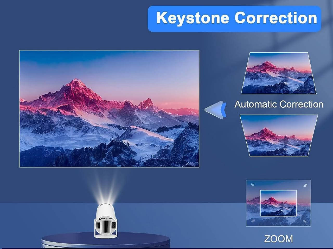 جهاز عرض محمول عالمي HY300 Ultra HD عالي النطاق الديناميكي بزاوية 180 درجة
عدسات بطلاء مميز

الطاقة: تيار متردد 100-260 فولت

المصباح: LED

جهاز عرض أفلام بدقة Full HD 1080P/4K

جهاز عرض قابل للدوران 180 درجة

تصحيح الانحراف التلقائي: يستخدم جهاز العرض الذكي HY300 تقنية تصحيح الانحراف التلقائي والتركيز اليدوي لإعطائك الصورة المثالية.


**إذا كنت صاحب هذا الإعلان وتريد حذفه لأي سبب، رجاءا أرسل رسالة إلى الدعم الفني**