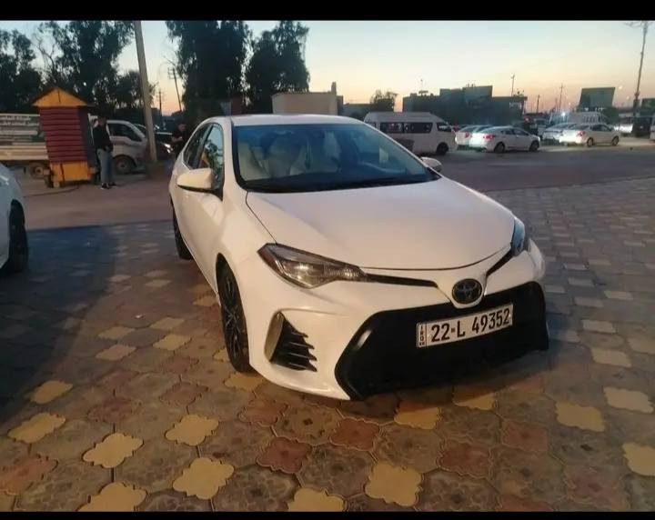 السلام عليكم كورلا للبيع موديل 2017مسعجل عله بيعته 70 ورقه وبيه مجال حادثه مكلوبه هاذه رقمي ***********
