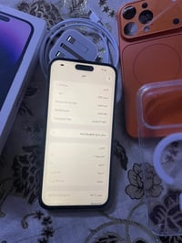 آيفون ١٤ برو ماكس • بطارية ٨٦ • قفل آي كلاود