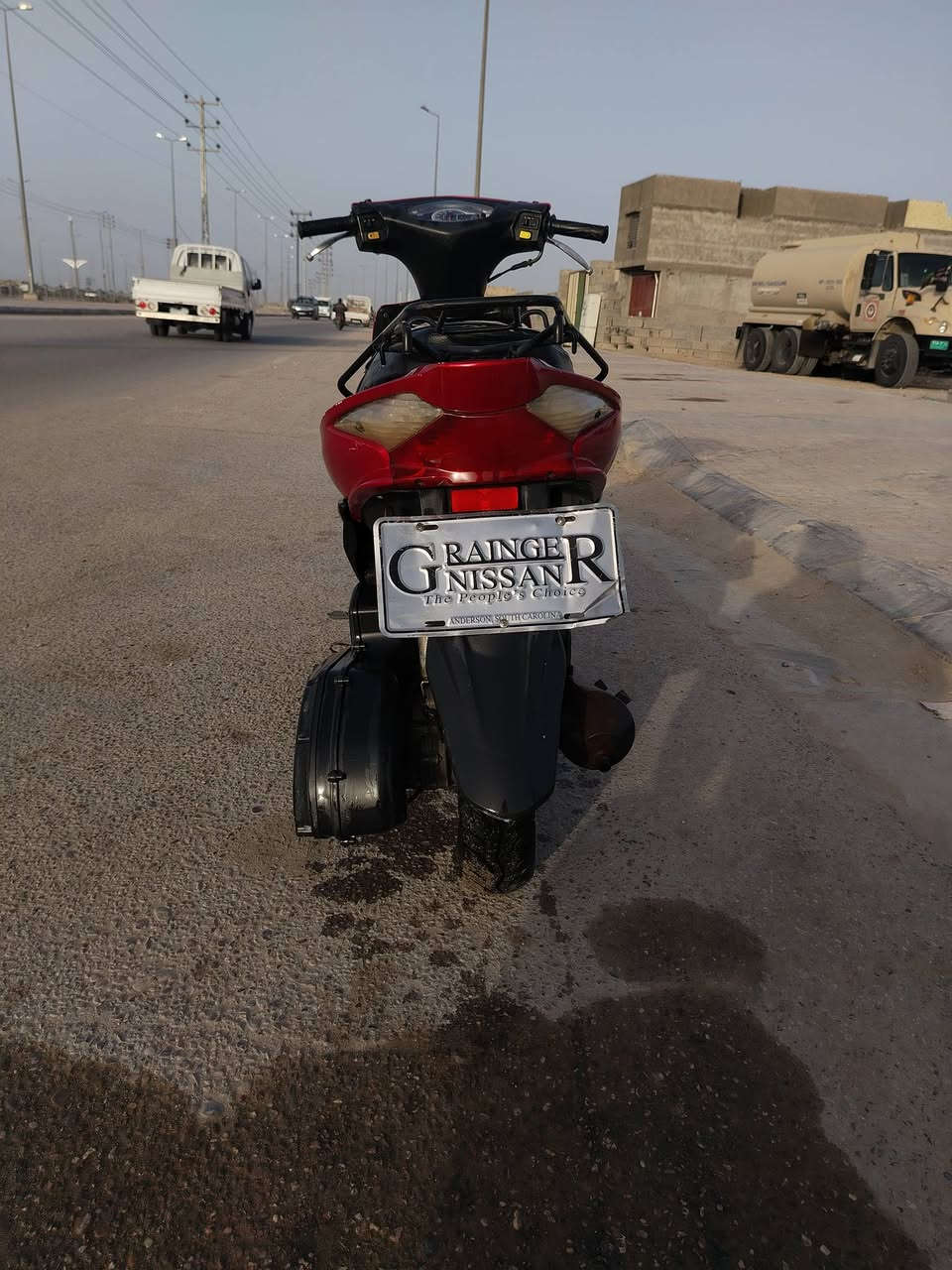 العنوان كربلاء شبانات *********** دراجه 24 نضيفه شرط الفحص حلو ونضيفه
