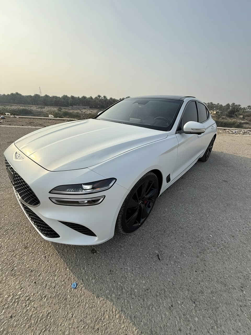 لون مميز ابيض طافي 3.3 G70 2023
السلام عليكم 
السيارة برستيج اعلى شي 
مواصفات 
داتا شو 
رادارات امامية + جانبية + خلفية 
كامرات محيطية 360 درجة 
سياقة اليه 
كشنات تدفئة وتبريد داخل ابيض 
خزن ميموري 
مري قلاب + مري شفط 
جنطة شفط كهرباء 
بانوراما 
سقف كنتاره 
غنية عن التعريف بلمواصفات 
دفع خلفي 
عليها شوت مزوده من امريكا 
السيارة نضافه بمعنى الكلمة وكتعمير اتعمرت تعمير درجة اولى وكل غراض اصليه وبلادية 
تعمرت الفخذة + صبغ جاملغ وربع البنيد 
ايرباك ستيرن وبردة 
السعر 230 ورقة وبيها مجال بسيط 
مكان السيارة المسيب 
للاستفسار ***********
