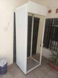 كاونتر ثلاجة • المنيوم • عجلات