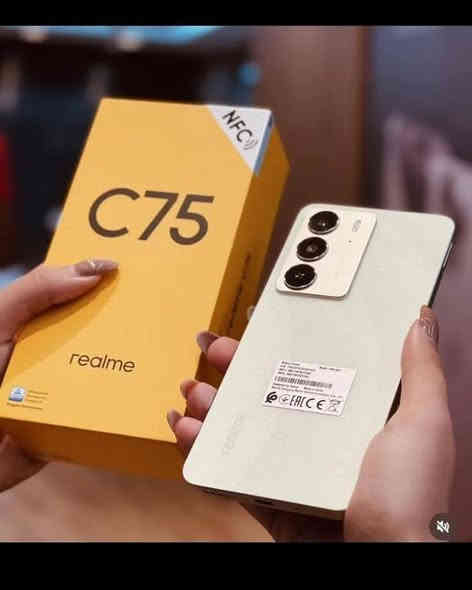 الاقوى والانسب 
ريلمي C75x 

مقاوم للكسر ومقاوم للماء والغبار 

🦾المعالج: ثماني النواة Helio G81 Ultra تكنولوجيا 12 نانو
📦 التخزين / الرام: 256 / 8 GB 
🎥الكاميرا: خلفية 50 م.ب. / امامية 5 م.ب.
📺الشاشة: 6.67 بوصة بدقة HD+ بها ثقب صغير
✅نظام التشغيل: اندرويد 15
🔋البطارية: 5310 مللي أمبير

متوفر الان في مركز السلطان فون  العنوان واسط نعمانيه شارع الكراج قرب مجمع المعمار للاستفسار ***********
