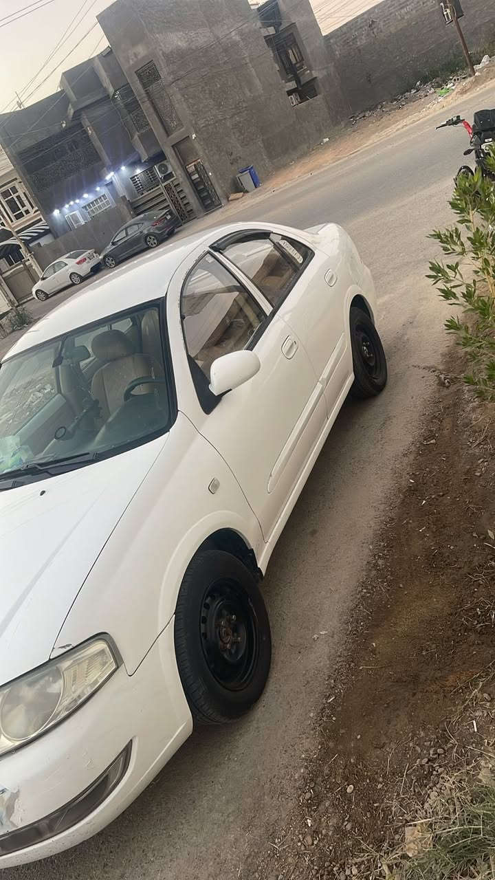 نيسان سني 2009للبيع الضرر جاملغ امامي ونص الباب كير ومحرك ما مفتوحات صدر جديد وتخم تاير جديد السعر 90وبيها مجال ***********
