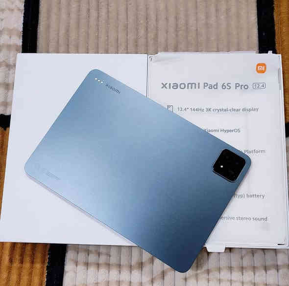 شاومي باد 6 اس برو  

مواصفات الباد : 
1. معالج snapdragon Gen2 
2. كاميرا بدقة 50 ميغا بكسل
3. شاشة بحجم 12.4 بتردد 144 هيرتز 📱
4. شاحن بقدرة 120W مع بطارية 🔋 بقيمة 10.000 ملي ام 
5. ذاكرة ورام 512-24
استعمال قليل ايام جهاز اخو جديد 
السعر 570 قفل
مكاني نجف ***********

