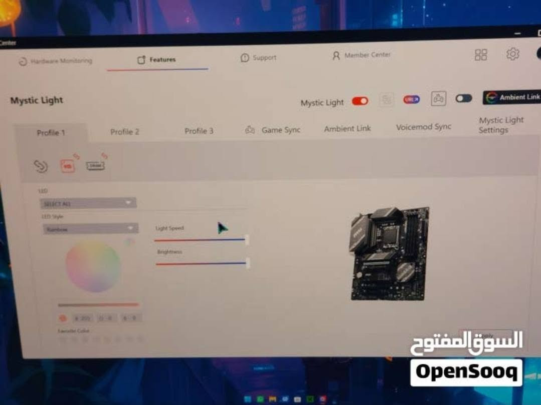 السلام عليكم🖐
اليوم التجميعة دلال وراح تتونسون وانتوا تقرون المواصفات.🫶
المعالج I5 gen14
الرامات 32 DDR5
الكرت RTX 5060TI OC
الهاردات M.2 عدد 2 حجم 512G
البورد B760
بور سبلاي 600W
والمواصفات مذكورة بالوصل اذا تحب تشوف تفاصيل اكثر.
_________________________________
تكدر تتحكم بالRGB من الوندوز كاملة 
_________________________________
UPS EATON 3KV ONLIN
ينطي وقت كلش هواي لان بداخلة 6 بطاريات
_________________________________
ماوس وسماعة وكيبورد (الماوس بعدة بالضمان الوصل موجود).
_________________________________
شاشة سامسونك اوديسي g5 مشتريها بشهر الرابع(بعدهي بالضمان شوف الوصل)
_________________________________
جويستك البيضة msi بعدهي بالضمان(موجودة بالوصل).
_________________________________
الجويستك السودة والسماعة الهايبر اكس كلاود 2 هدية 
(السماعة الهايبر اكس بيهة نقص الكونترول)
_________________________________
من الاخير حتة ما ادوخك تاخذهة تشد وتلعب وانتة مرتاح🤎🤎
السعر كامل كلهن( 2مليون و780الف)
وما مستغل احد بالسعر الله شاهد علية تكدرون تروحون تسالون وتستفسرون .
وبالنهاية اشكرك على وقتك🤎⚘️


**إذا كنت صاحب هذا الإعلان وتريد حذفه لأي سبب، رجاءا أرسل رسالة إلى الدعم الفني**