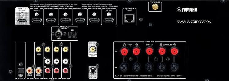 Yamaha HTR-4068 AV Receiver – 
جهاز جدييييد بال باكيت وحديث   غير مستعمل 
كامل  كل ملحقاته ويا المايك والانتنا  والريموت 
المواصفات 
السعر المطلوب ٣٠٠$
النظام:
 • 5.1 قناة حقيقية
يدعم  spotify +air play 
يحتوي على wifi + bluetooth 
القدرة الصوتية:
 • 100 واط لكل قناة
 • يدعم سماعات 6–8 أوم

الصيغ الصوتية المدعومة:
 • Dolby Digital
 • Dolby Digital Plus
  •        Dolby Digital HD
 • DTS HD
 • PCM متعدد القنوات عبر HDMI / ARC

المعايرة الصوتية:
 • نظام YPAO للمعايرة الأوتوماتيكية مع مايكروفون

الاتصالات:
 • HDMI مع دعم ARC
 • Optical (مدخل بصري)
 • Coaxial
 • RCA (Analog)

الفديو  
4K HDR+

مخارج الصوت:
 • مخرج Subwoofer نشط (Active Sub)

خصائص إضافية:
 • وضع Cinema DSP من ياماها
 • تحكم كامل بالريموت
 • وضع ECO لتقليل استهلاك الطاقة


**إذا كنت صاحب هذا الإعلان وتريد حذفه لأي سبب، رجاءا أرسل رسالة إلى الدعم الفني**