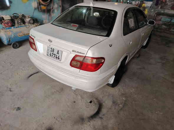 للبيع نسان صني موديل 2000 رقم جديد وهازه جديد شرط التحويل  شرط محرك وكير شرط محرك 16 الاسود المرغوب الشراي يخبر ***********
