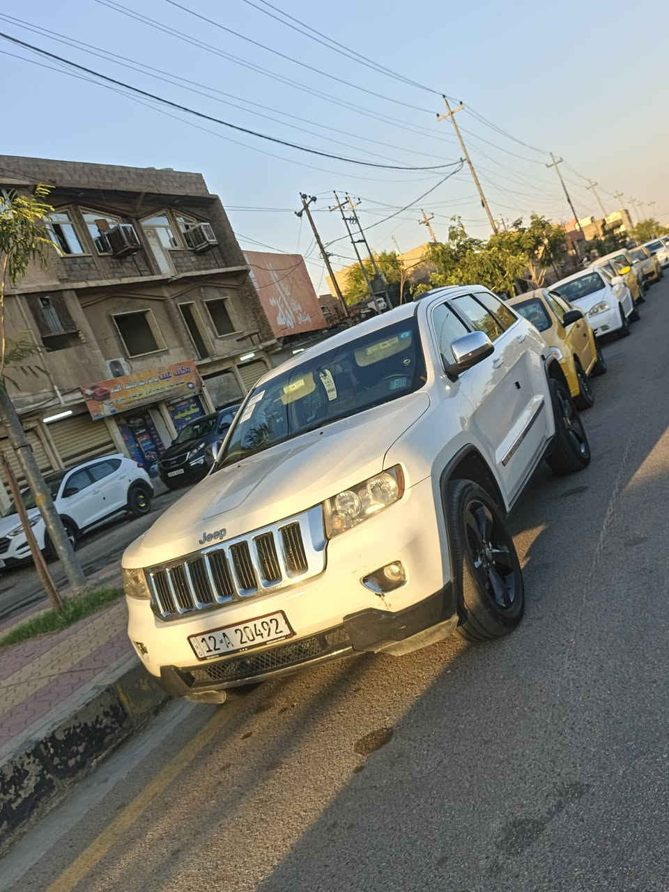 جيب شيروكي موديل ٢٠١١
مكينه مال كصة كير شرط
بصمه شاشه كامره🌖
طخم جديد 🌏
طخم تاير جديد🛞
رقم وسنويه لل ٢٠٣١
سياره ماتصرف عليها ربع جديده
ضرر جاملغ امامي مبدل اصلي بدون داخل 
السعر 150 $  وبي مجال
#مكتب_غيث_لبيع_وشراء_السيارات
العنوان موصل سايدين ربيعه قرب نفق الصحة
***********
