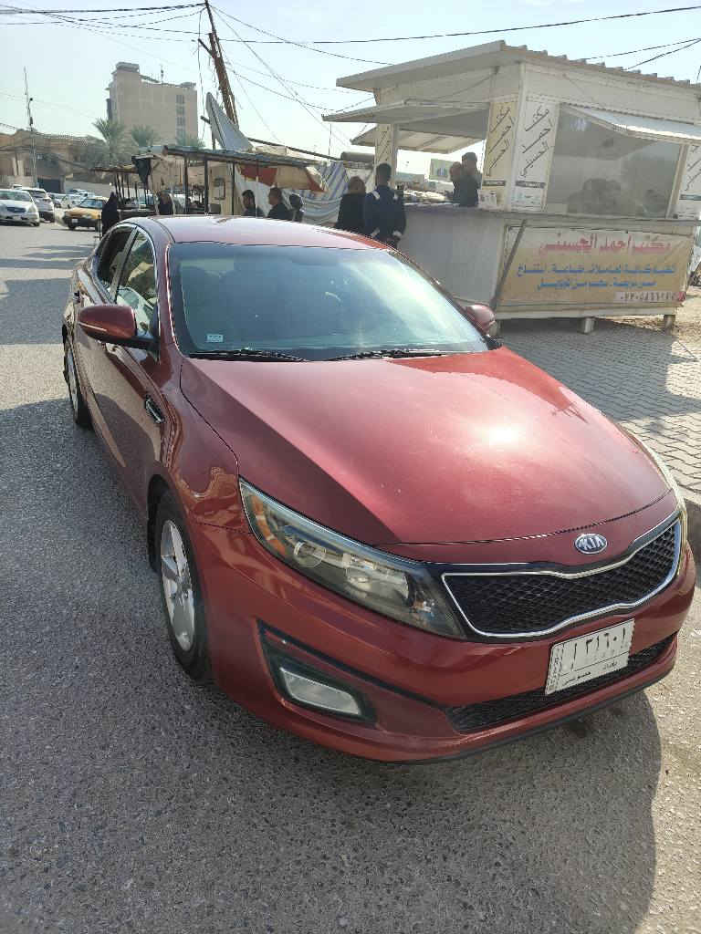 لببيع كيا اوبتيما 2015 وارد امريكي بيها تلث قطع صبغ جاملغ خلفي وبابين السعر 110 
*********** كربلاء, العراق
