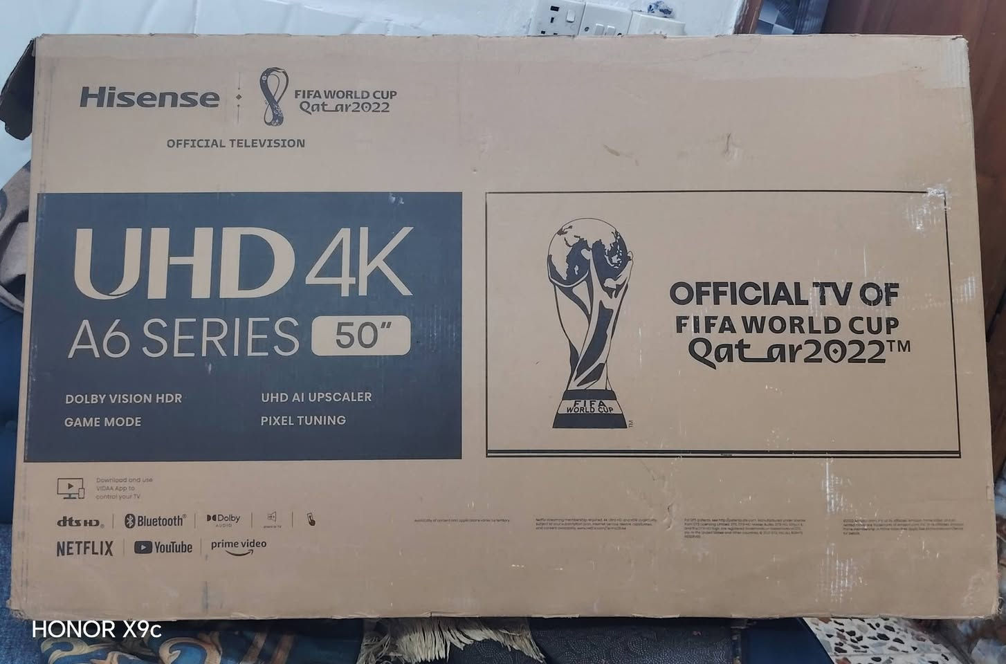 بلازما حجم ٥٠ بعدها بالكارتونه نوع هايسنز 4k نوع سلم جديدة السعر ٤٠٠ بغداد


**إذا كنت صاحب هذا الإعلان وتريد حذفه لأي سبب، رجاءا أرسل رسالة إلى الدعم الفني**