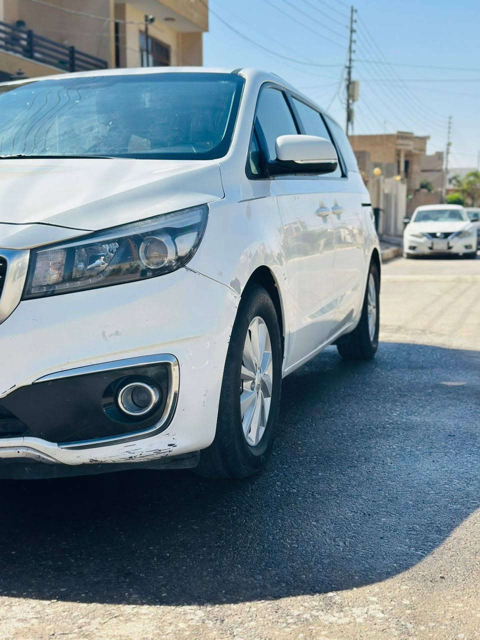 السلام عليكم سيدونه 17فول بصمه جلد شاشه كبيره سياره مال بيت مشتغله خط بس قليل حيل ماشيه 250لو ابيض ثلجي سياره متصرف عليه الف دينار جاهزه مجهزه من كل النواحي رقم شاصي موجود بلمنشور بيها نص جاملغ امامي فقط بدون دواخل بدون ايرباك سياره ع يدي رقم جديد بسمي تحويل ثاني يوم هاي كل التفاصيل مكتوبه سعرها 205وبيها مجال تعال وبيك خير وتدلل وكلشي اكو بلسوك مكانها اربيل ***********
واذ اكو مراوس بسيا حديث هم اروس ونطي فرق
