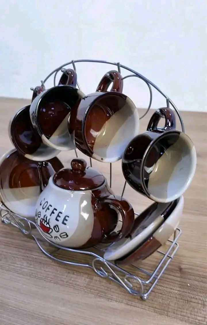 طقم فناجين سيراميك

مثالي لتقديم الشاي أو القهوة

مصنوع من السيراميك عالي الجودة المقاوم للحرارة 

4 فناجين سيراميك.

4 صحون صغيرة.

1 إبريق سيراميك مع غطاء.

1 حامل معدني أنيق لترتيب الطقم.

يوجد خدمة توصيل لجميع المحافظات بغداد, العراق


**إذا كنت صاحب هذا الإعلان وتريد حذفه لأي سبب، رجاءا أرسل رسالة إلى الدعم الفني**