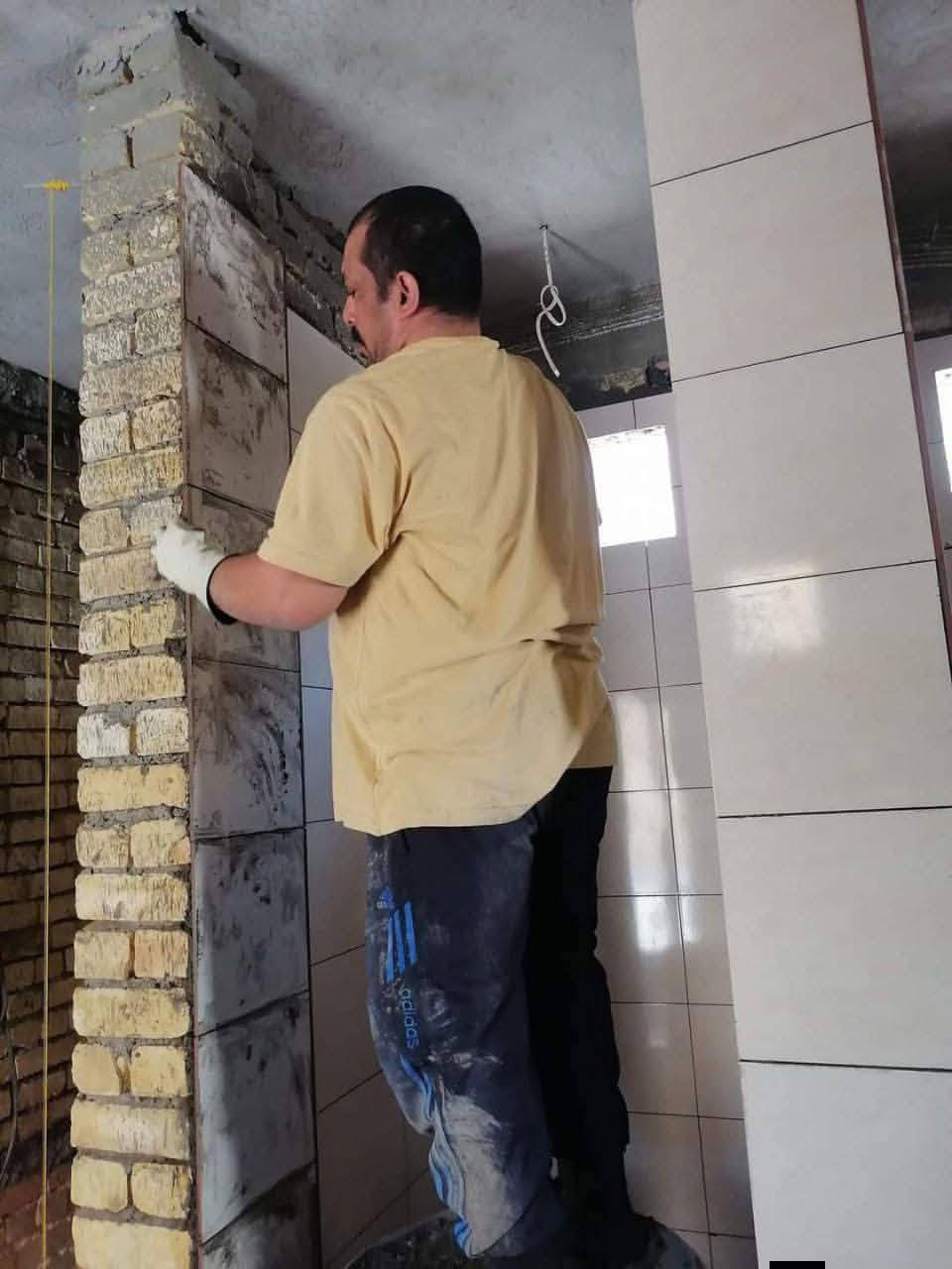 كادر فني
 لأعمال السكريد و اللبخ الخاص لعمل المادة مختص بتطبيگ السيراميك والمرمر والكاشي والمقرنص والبورسلاين والقرض للواجهات بأنواعه جدار وارضي ودرج مدور وعدل شرط الالتزام ودقه العمل
 للإستفسار خاص او الاتصال على

***********
***********
يوجد واتساب
متفرغ حالياااا
