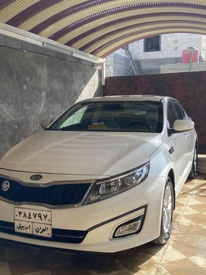 السلام عليكم بيع او مراوس أوبتيما 2014 شكل 15 وارد خليجي رقم أربيل سنويه منتهيه ماشيه 189 الفkm بيهه صبغ بابين وضربه بالجاملغ الأمامي جهة العبري فقط 
السعر 120وبيهه مجال
للتواصل ***********
