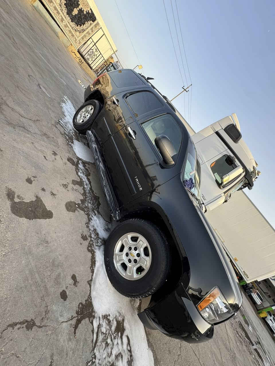 سلام عليكم تاهو للبيع ٢٠٠٩ ادوات بدون فتح ولاكص تخم تاير كير ومكينه مكفولات دواخل عسلي مكان بصره الهاتف ***********
