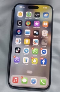 ايفون 14بروماكس ذاكره256عربي AAA بصمه شغاله مبدل شاشه اصليه وبطاريه جه...
