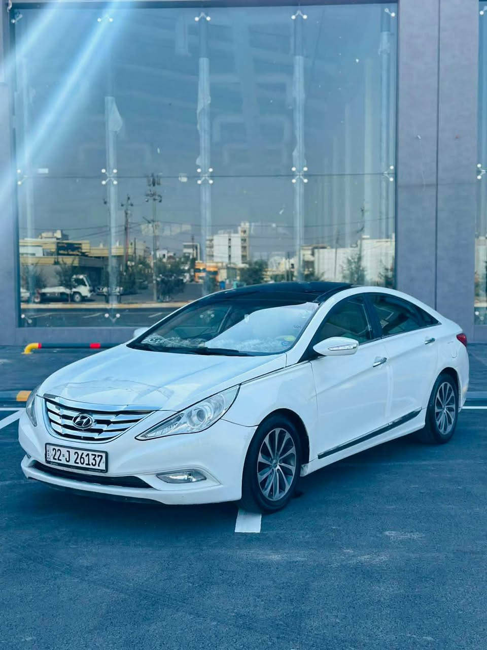 ‎هيونداي سوناتا..خليجي 2011
                                            Hyundai..Sonata2011 
سياره باسمي تحويل وكاله بشرط
‎.محرك 2400( محرك كبير المرغوب)
سقف اسود بانوراما
بصمة تشغيل + بصة دخول ابواب
تحكم ستيرن جهتين
كروس مثبت سرعة
حساس خلفي  
كير أتو +سپورت عادي
ويل كروم حجم 17
اشاير مري جانبي
مري جانبي شفط
..كير محرك شرط الفحص ..تايرات صدر كل جديد.  
سياره مصبوغ حزام بدون دواخل بدون ايرباك
مكان اربيل
السعر:88
رقم تلفون :*********** أربيل, العراق
