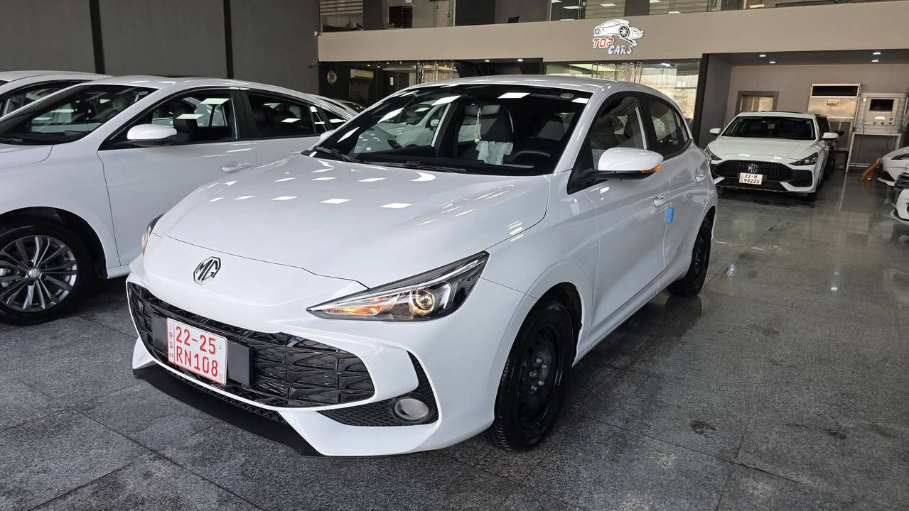 ئێم جی  MG3 2026
سعر ٩٧ ورقة  ژمارە کاتی ٦ ساڵ زەمان . 
تەنیا یەك هەزار ڕۆیشتووە.
مواصفات.شاشەوکامێرا.ڤۆلیۆم.حساس.
مکان   اربیل. معرض توب كارس شارع ١٠٠
موبايل  ***********   سعر ٩٧ ورقة.
