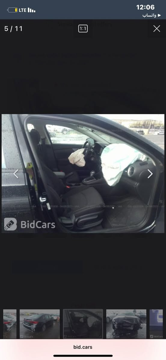 فورتي 2021 وارد أمريكي حادثه موجود بصور سياره نضيفه ومابيه كل نقص رقم بغداد بسمي العنوان بغداد الزعفرانية *********** السعر ١٢٣ وبيه مجال قليل للشراي
