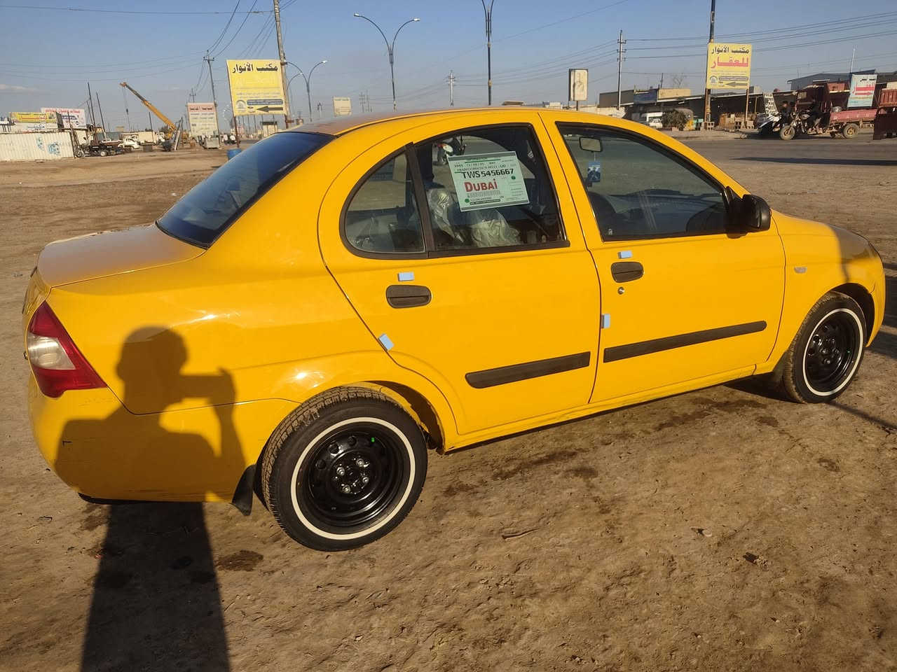 طيبه 2015مكفوله من الظربه كير مكينه جدد صدر خلفي امامي كله جديد مسويله ادامه كله السياره تخم تاير كهربائيات كله شغاله سنويه جديده مصفره هيه وغرامات بسمي تحويل مباشر 37وبيه مجال العنوان بغداد النهروان اتصال فقط ***********
