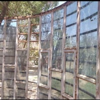 شباك دور لبيع الرتفاع 3متر والعرض 4متر حديد ثقيل وكل خياس مابيه بس متر...