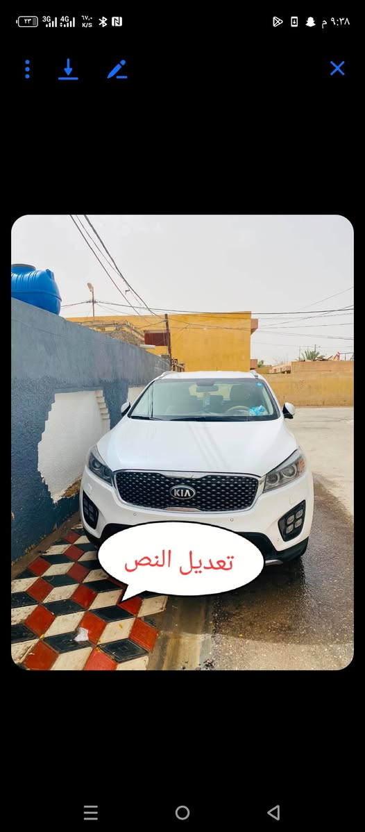 سورينتو 18 كفاله عامه ماشيه90لف رقم قادسيه
مكانها بلدوانيه السعر 215

 ***********
